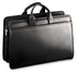 Jack Georges Platinum Special Edition #8202 Double gusset top zip briefcase 