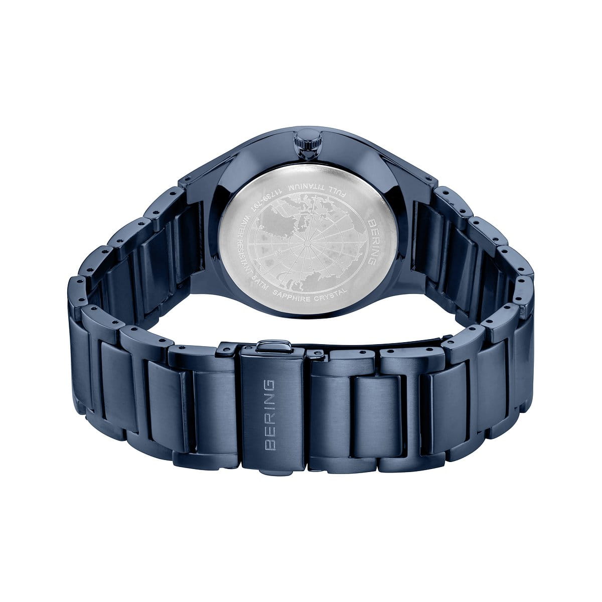 Bering Men's Watch | Titanium | Matte Blue | 11739-797