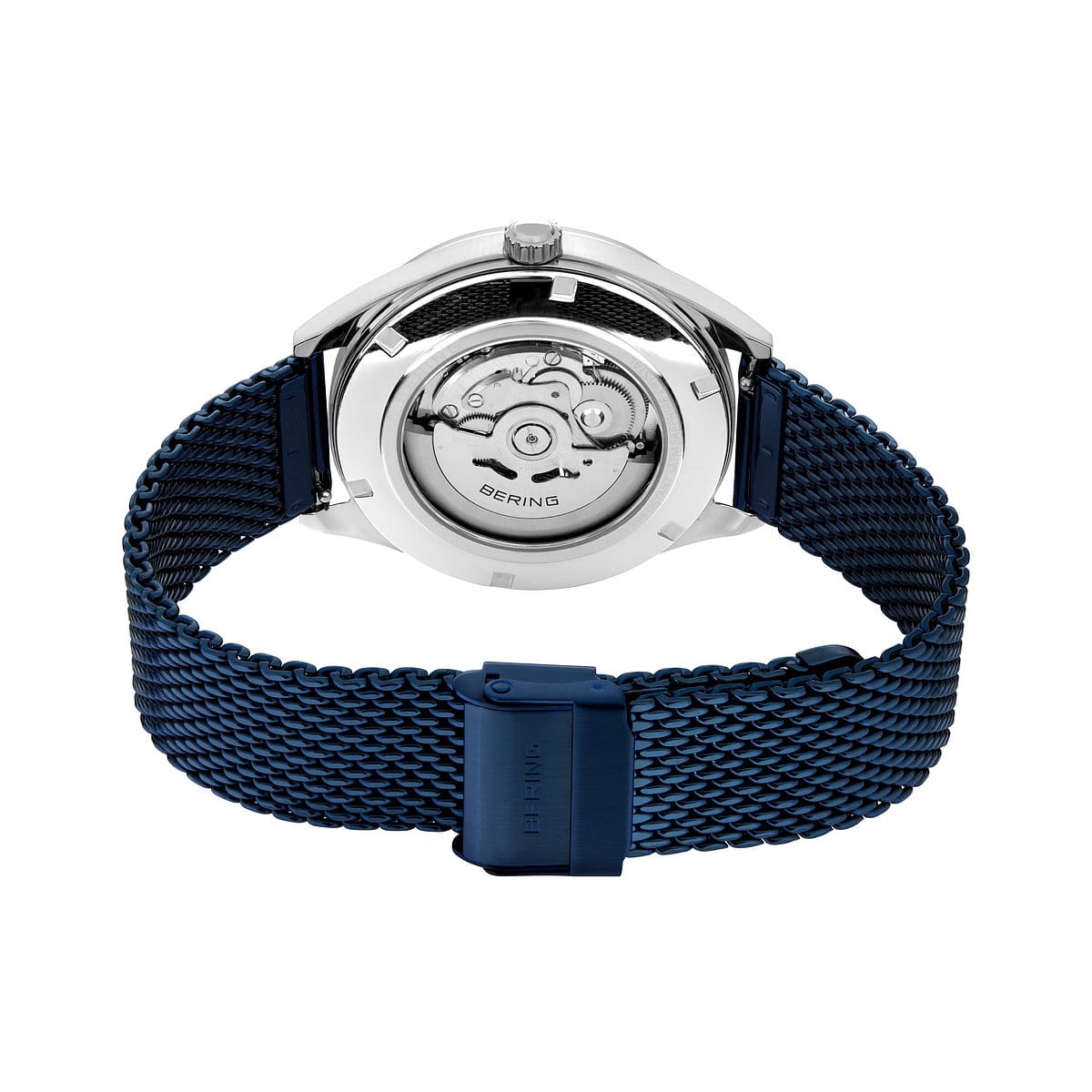 Bering Men's Watch | Automatic | Polished/Brushed silver | Blue Dial | 16743-307
