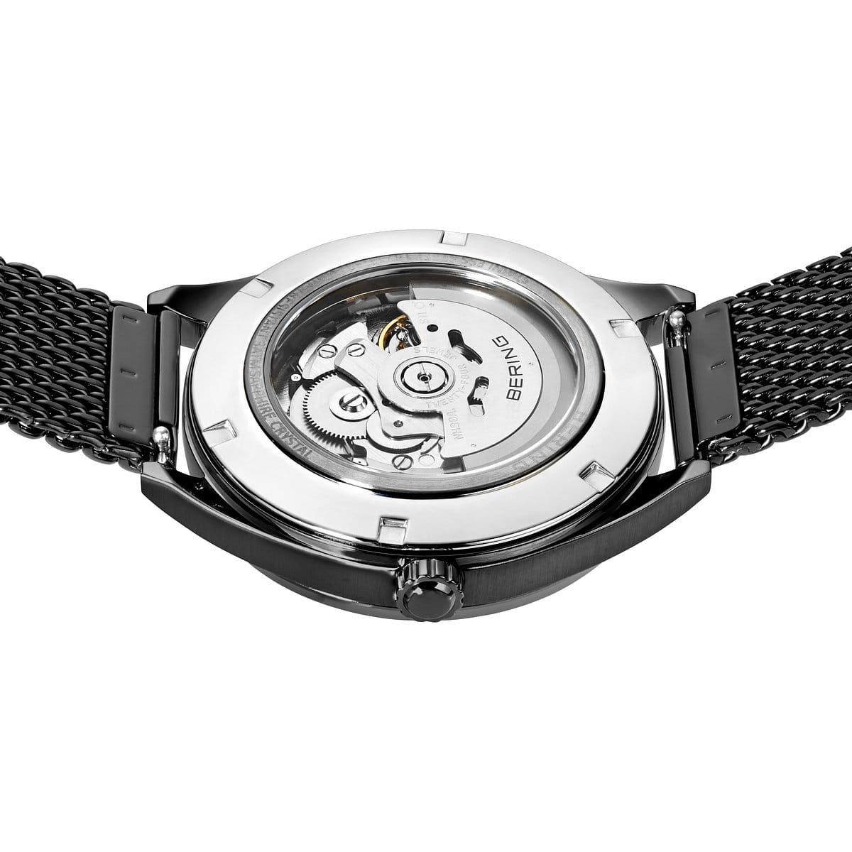 Bering Men's Watch | Automatic | Polished/Brushed Grey | Grey Dial | 16743-377