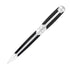 Dupont Line D Ballpoint Pen Black Lacquer with Palladium Placed Lacquer st415609