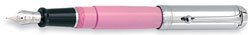 Aurora Pens Talentum Pink w/ Chrome Cap D11CP Fountain Pen