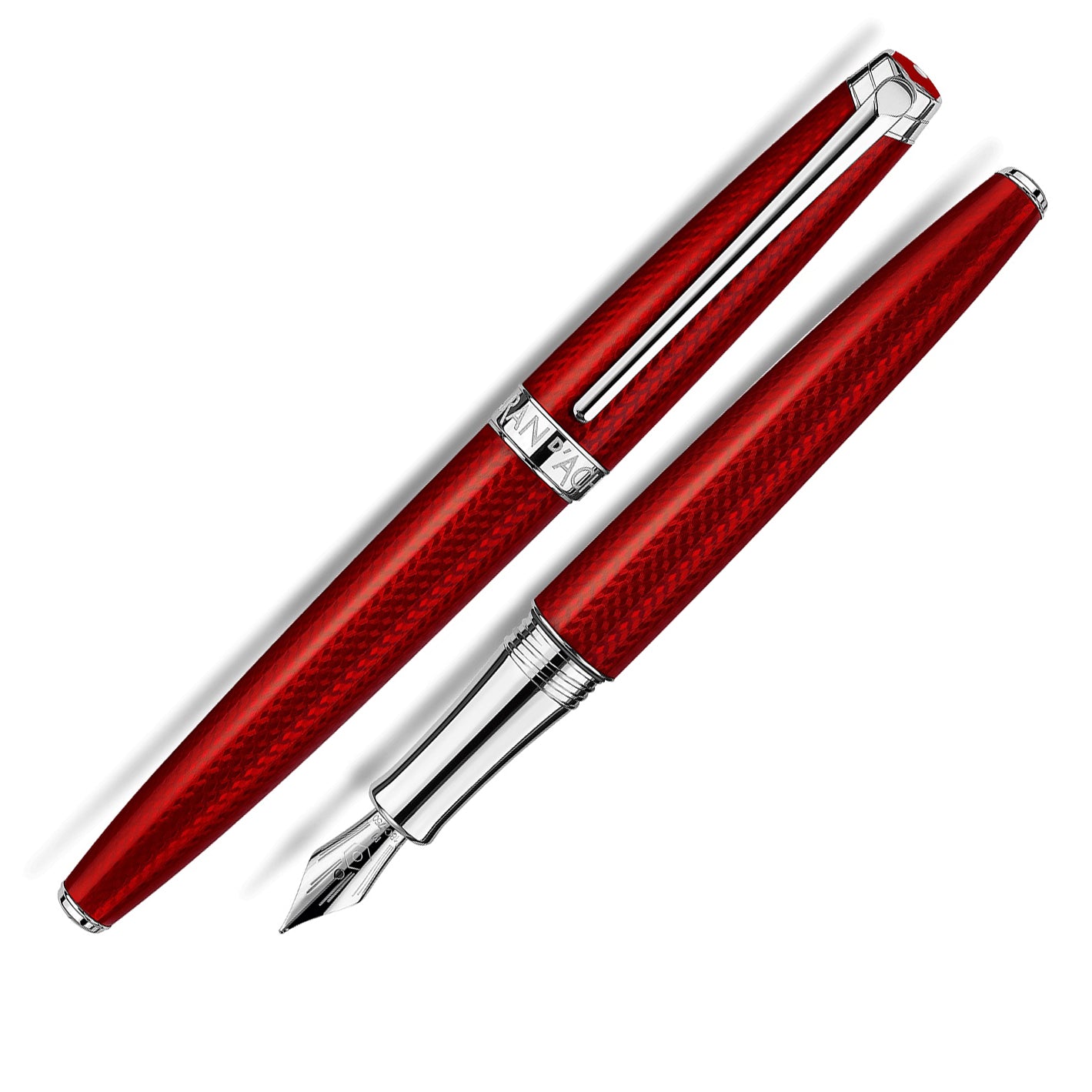 Caran d'Ache Leman Carmine Red Fountain Pen