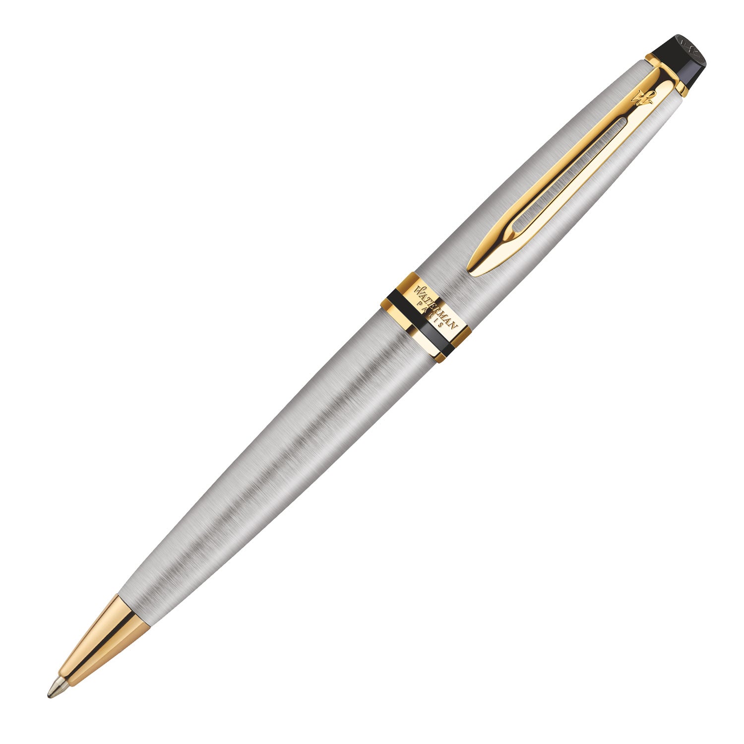 Waterman Expert Stainless Steel GT Ballpoint Pen S0952000