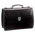 Jack Georges Elements Collection #4403 Triple Gusset Flap Over Leather Briefcase