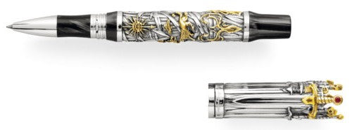 Montegrappa Game of Thrones Sterling Silver The Iron Throne Rollerball
