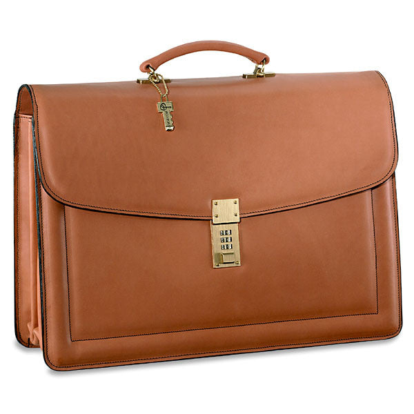 Jack Georges Belting Combination Lock Briefcase JG-9004