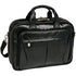 McKlein R Series 8456 Pearson Leather Expandable Double Compartment Briefcase