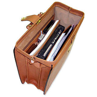 Jack Georges Belting Classic Leather Combination Briefbag JG-9005