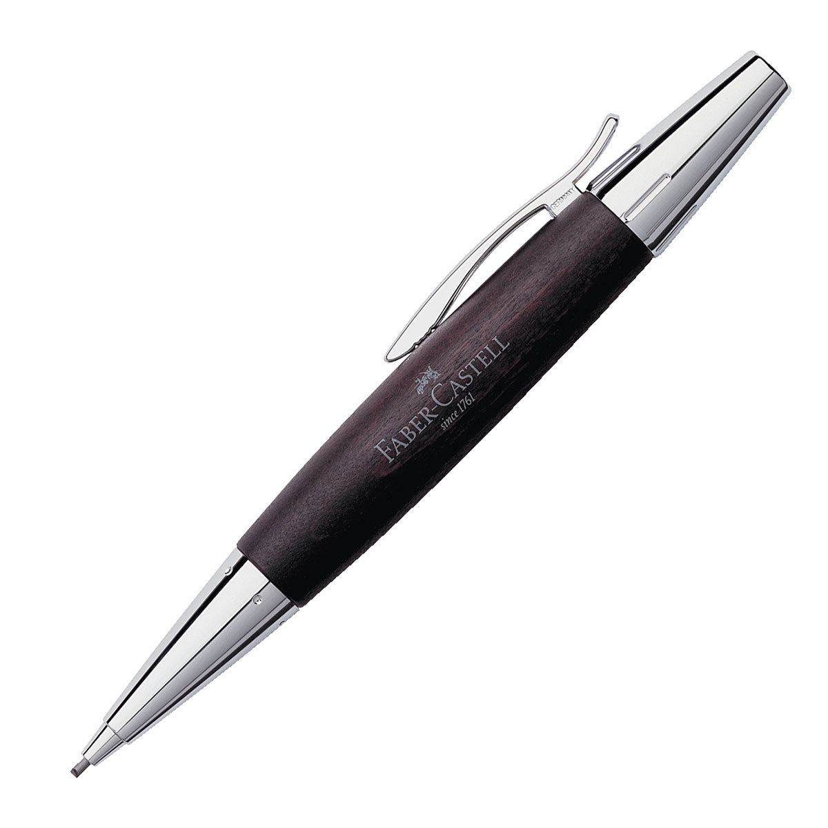 Faber-Castell e-motion 138381 Pencil, Dark Brown Pearwood