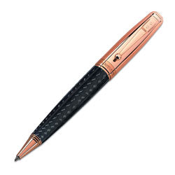 Monteverde Pens - Invincia - Rose Gold and Carbon Fiber Ballpoint MV40060