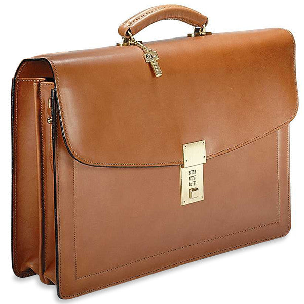 Jack Georges Belting Slim Combination Lock Briefcase JG-9003