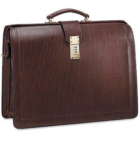 Jack Georges Belting Classic Leather Combination Briefbag JG-9005