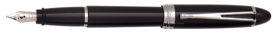 Aurora Black w/ Chrome Trim Fountain Pen