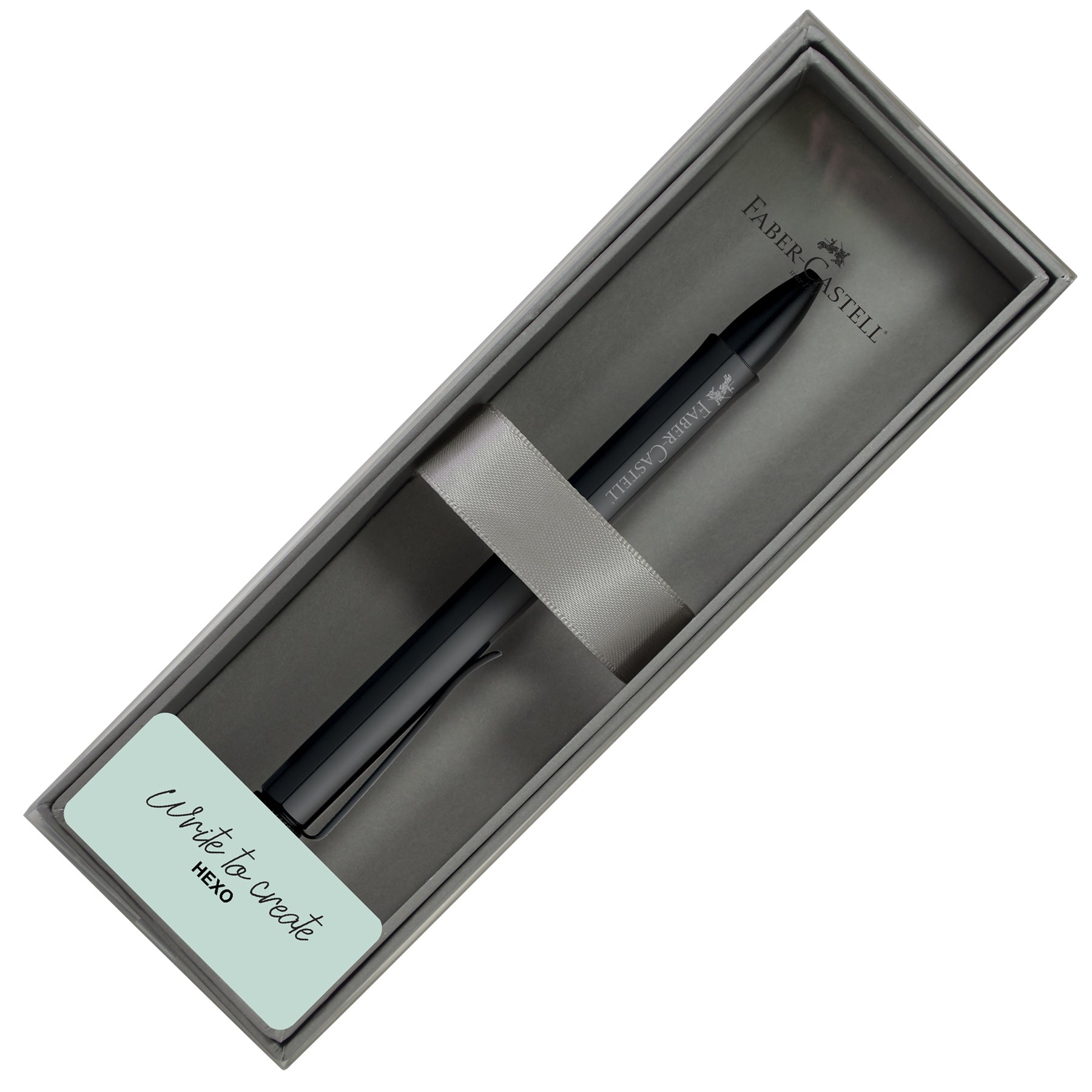 Faber-Castell Hexo Ballpoint Pen Black