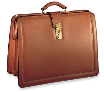 Jack Georges Belting Classic Leather Combination Briefbag JG-9005