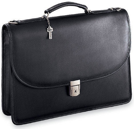 Jack Georges Platinum Special Edition #8414 Single gusset flap w/open back pocket 