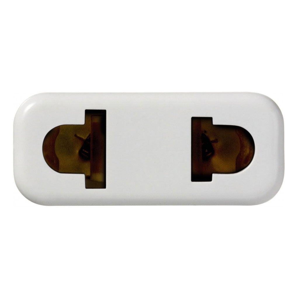 Go Travel US to Europe Twin Non-grounded Electrical Adapter