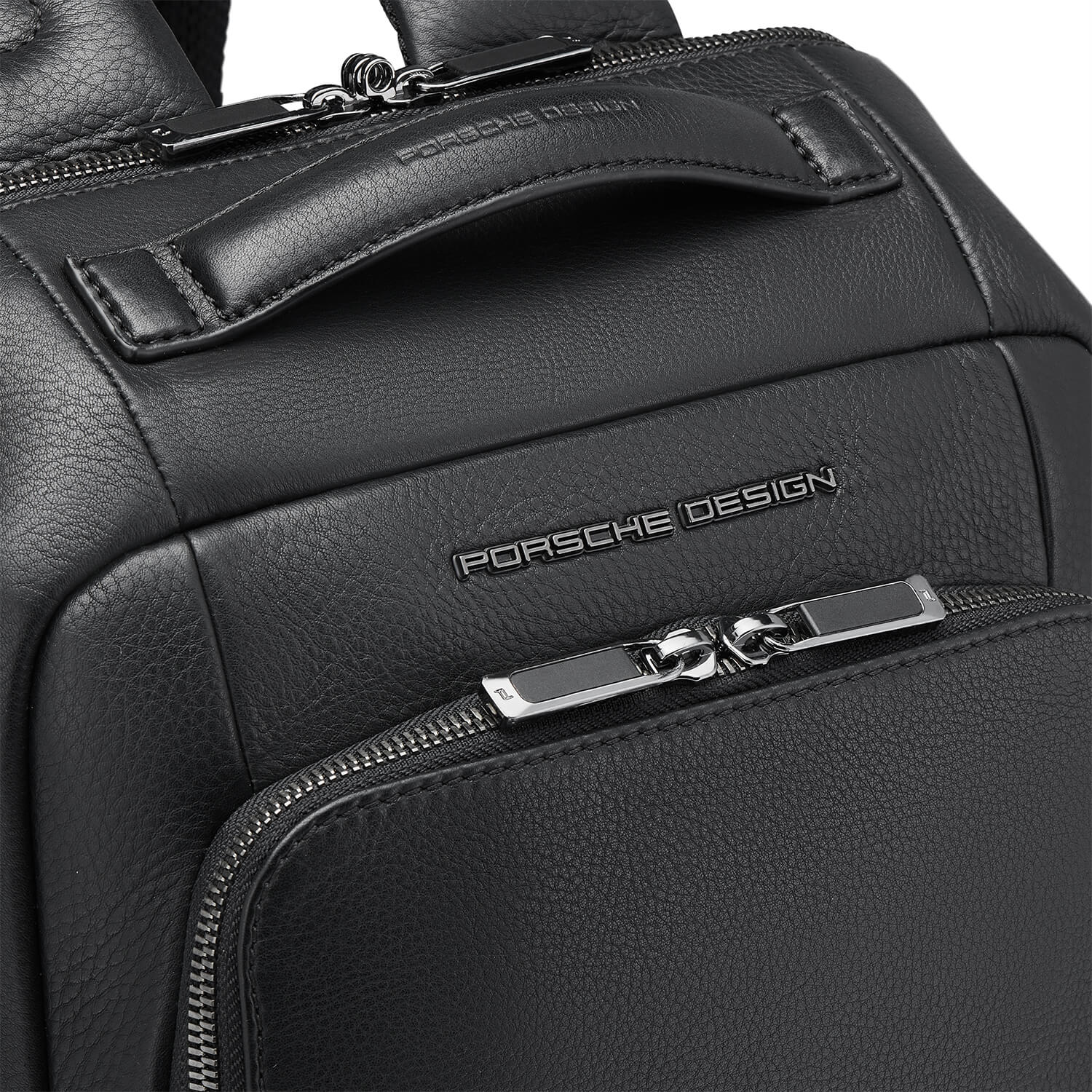 Porsche Design Roadster Leather Backpack XS - Black