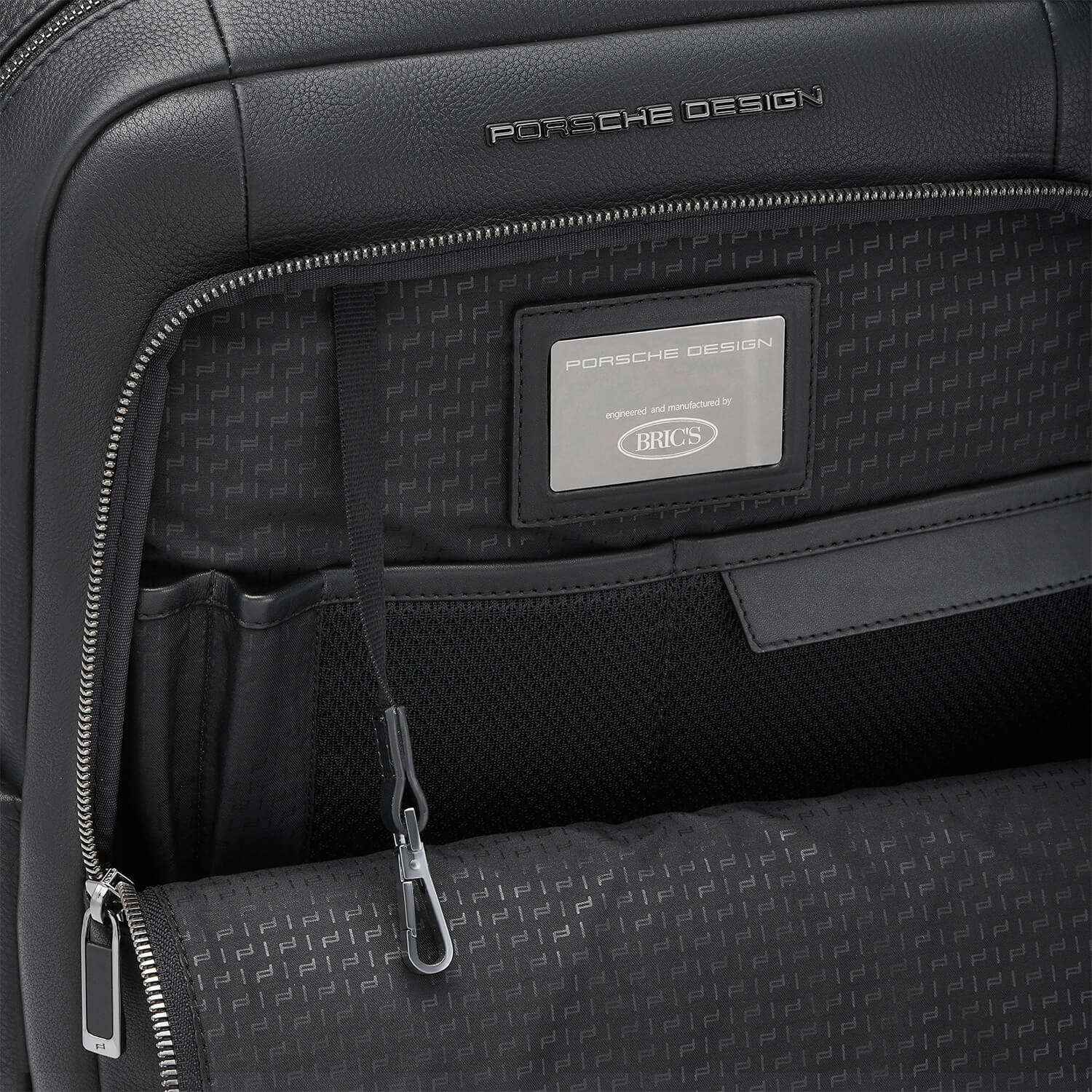 Porsche Design Roadster Leather Backpack Large - Black