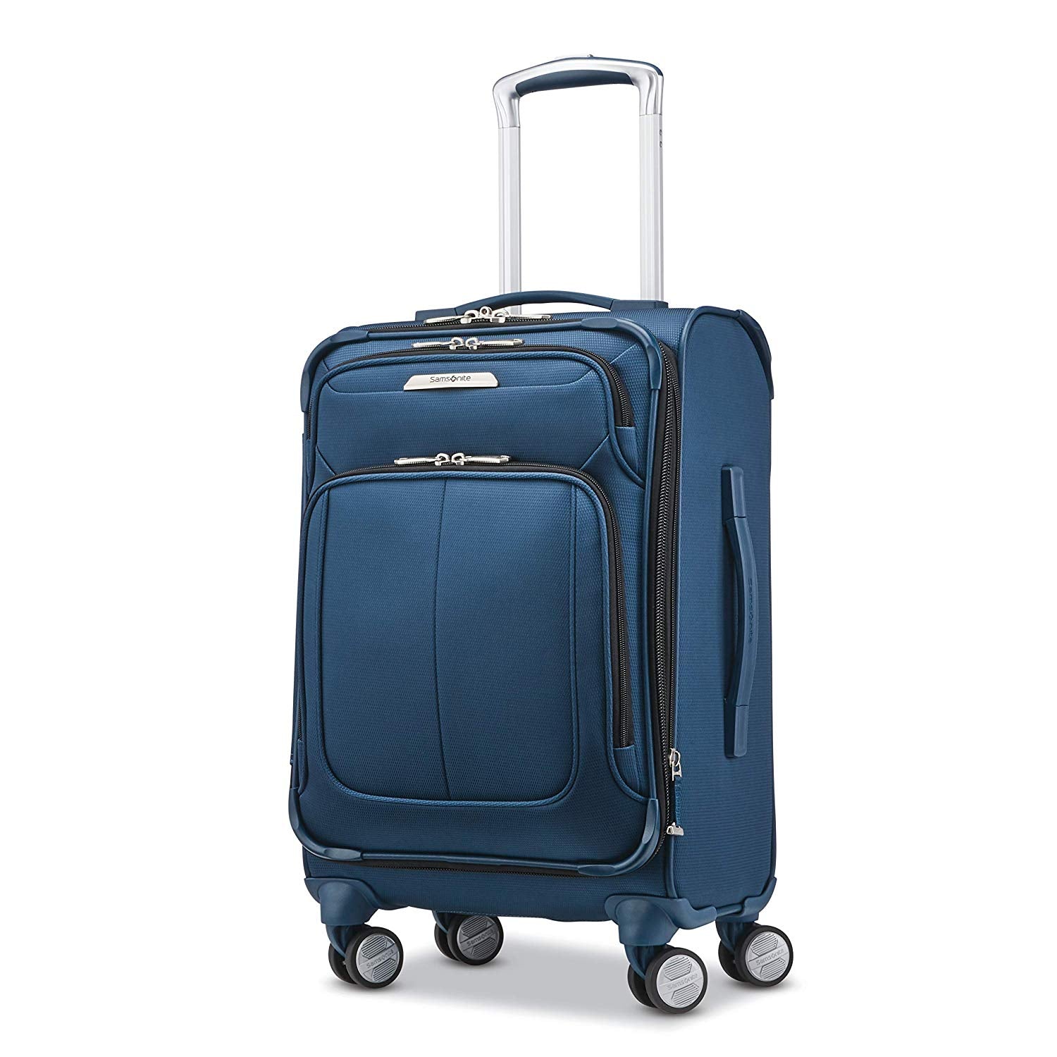 Samsonite Solyte DLX Carry on Expandable Spinner Mediterranean Blue