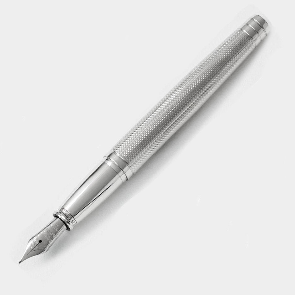 Yard-O-Led The Viceroy Grand Sterling Silver Barley Fountain Pen